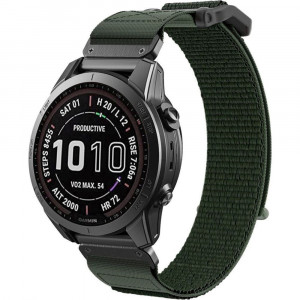  Ремінець Tech-Protect Scout для Garmin Fenix 5 | 6 | 6 Pro | 7 Military Green (9319456605518)